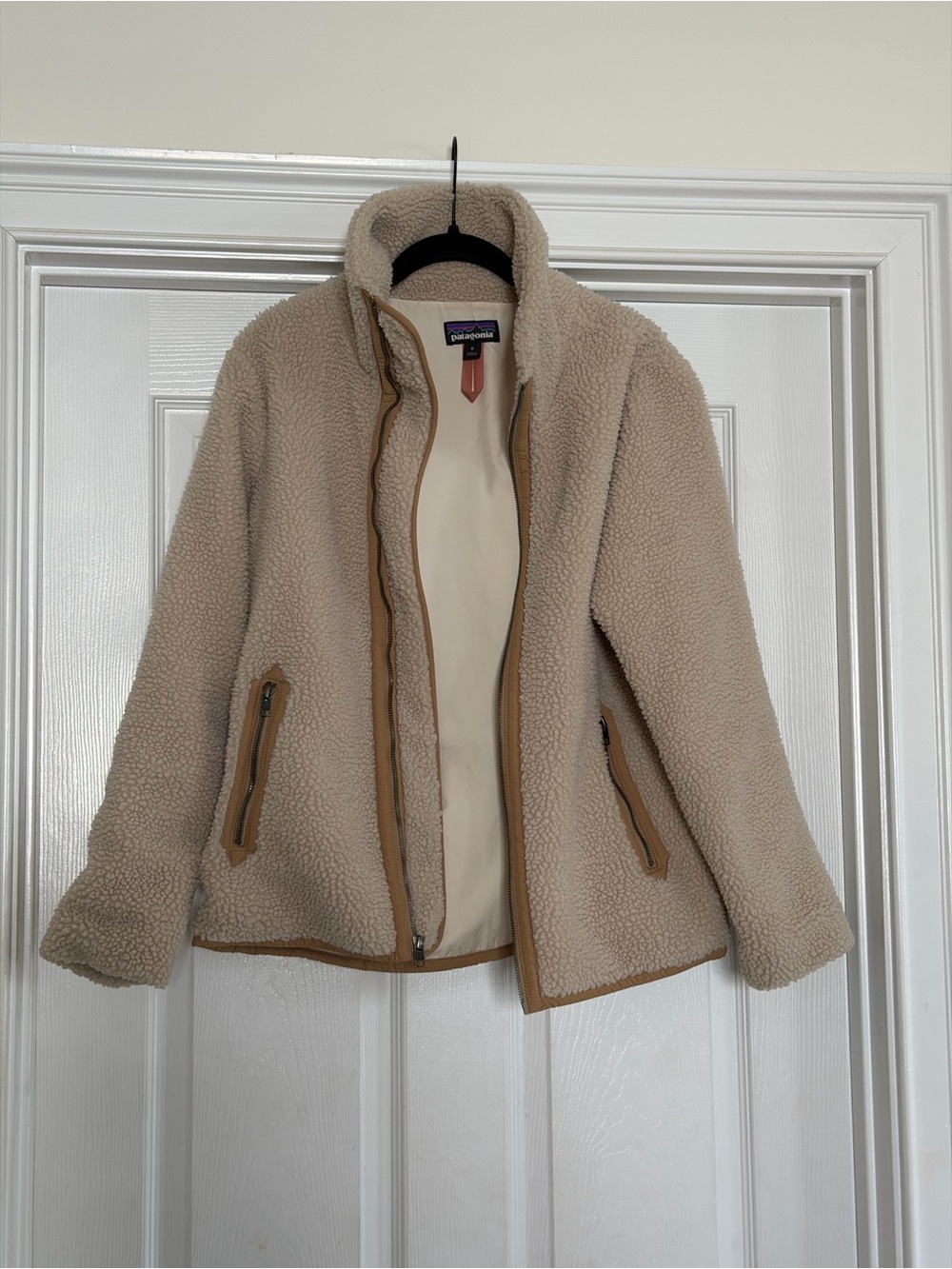 Patagonia retro fleece zip up jacket